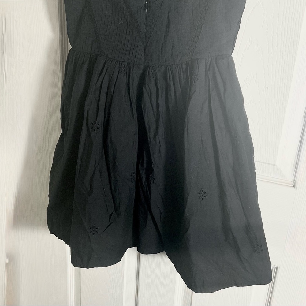 Zara Woman’s Black Spaghetti Strap mini Dress size medium - Picture 8 of 11